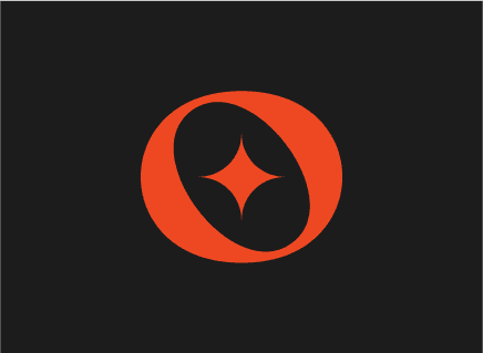 Netfacade orange on black